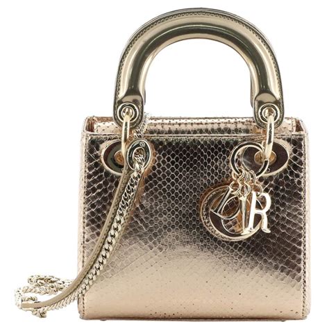 python lady dior|christian dior python handbags.